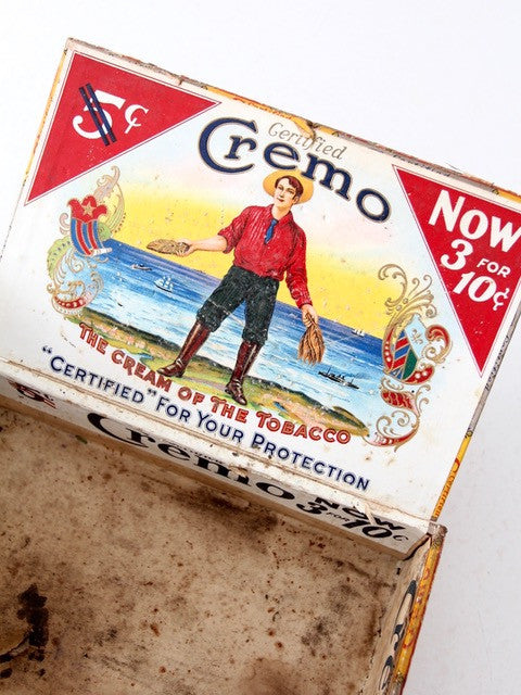 vintage Cremo wood cigar box – 86 Vintage