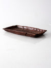 vintage Syroco wood tray