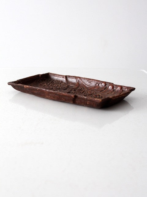 vintage Syroco wood tray