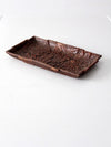 vintage Syroco wood tray