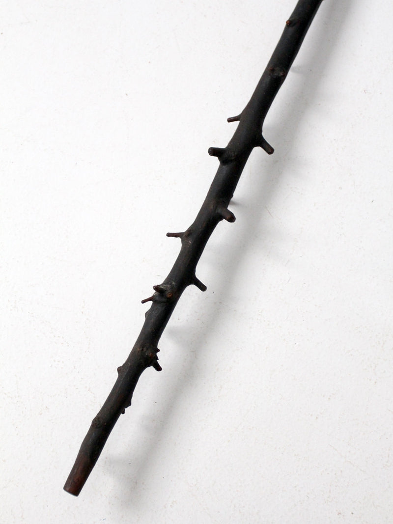 antique Adirondack walking stick