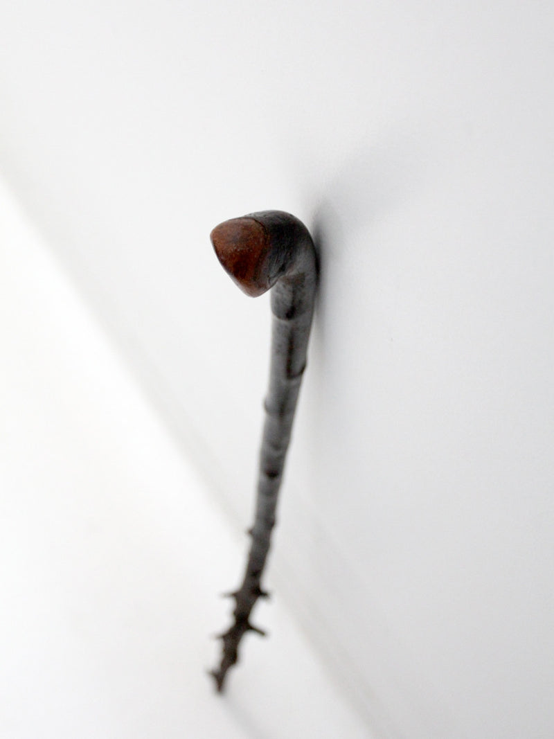 antique Adirondack walking stick