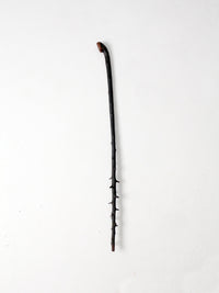 antique Adirondack walking stick