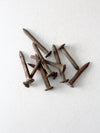 1930s railroad date nail collection