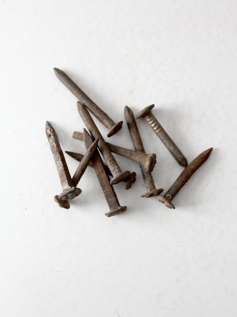1930s railroad date nail collection