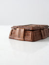 vintage 40s Syroco style cigarette box