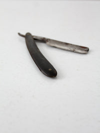 antique George Wostenholm & Sons straight razor