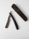 antique George Wostenholm & Sons straight razor