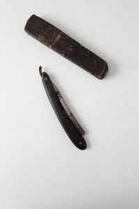 antique George Wostenholm & Sons straight razor