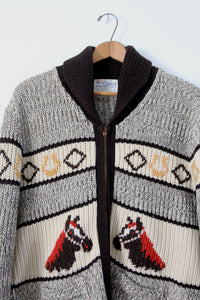 vintage 50s horse sweater by A.Caldwell