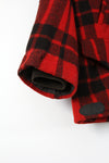vintage 40s Sportclad wool plaid coat