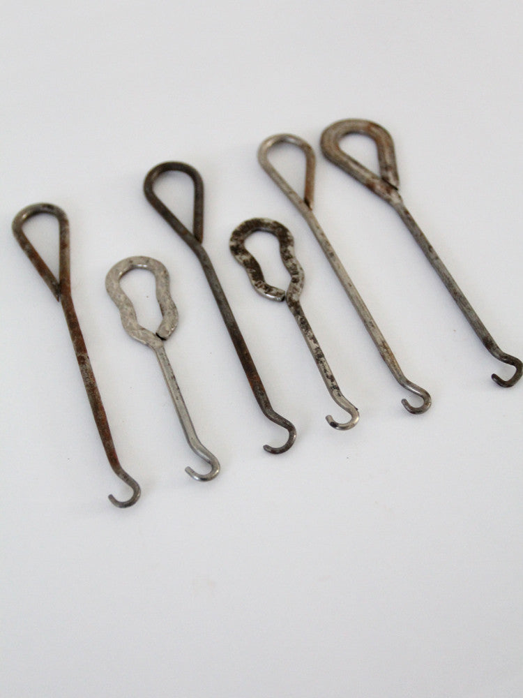 antique boot hook collection