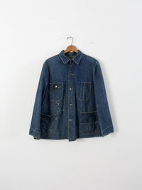 vintage 40s men's Sanforized denim jacket