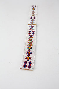 vintage Native American beaded band