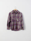 vintage 70s JCPenney Big Mac flannel shirt