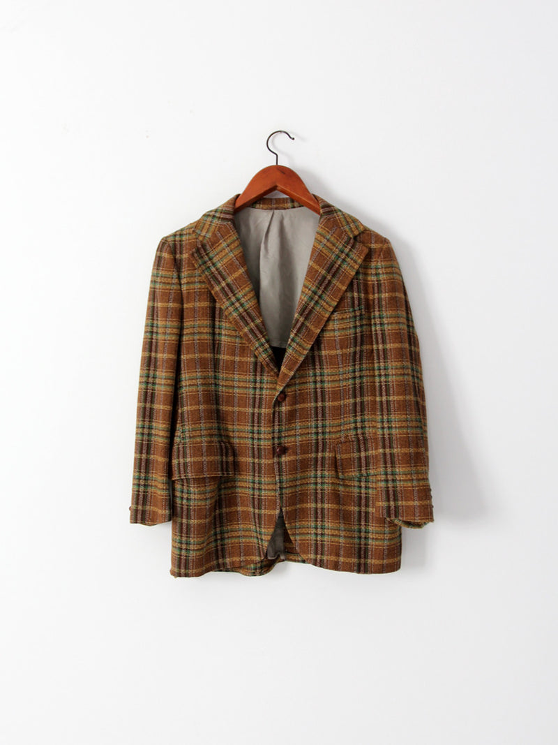 Vintage 50s Men s Tweed Sport Coat