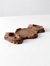 vintage 40s Syroco style pipe holder