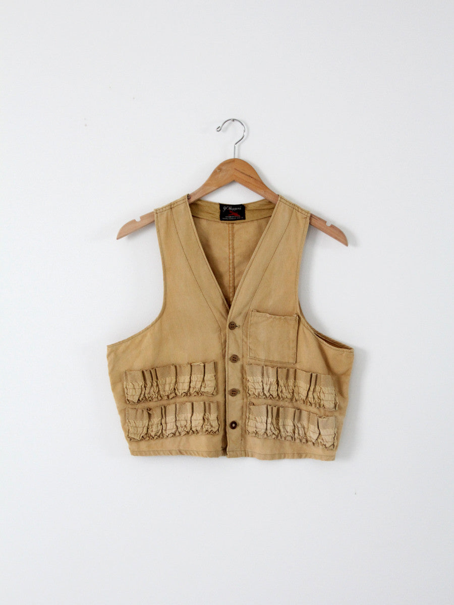 50s/J.C.HIGGINS/SEARS/ハンティングベスト vintage 50s hunting vest by J.C. Higgins – 86 Vintage