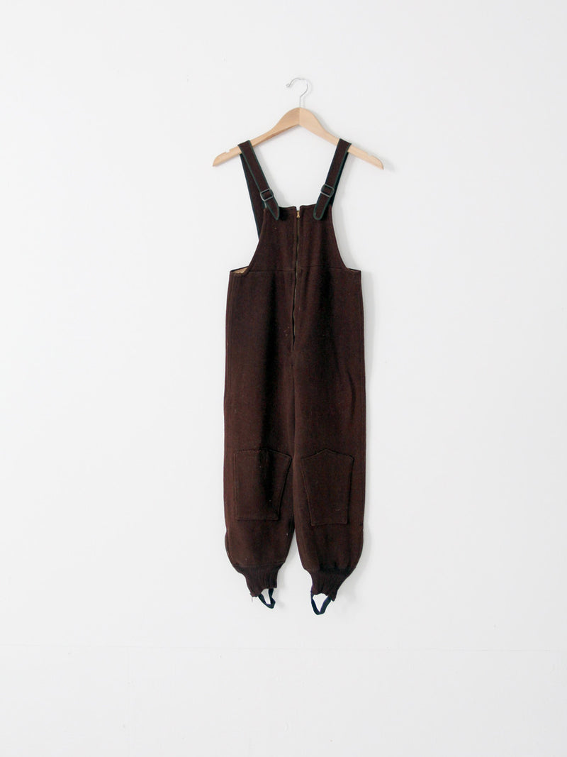 vintage H.W. Carter and Son's wool overalls