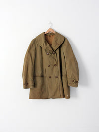 vintage US winter army coat