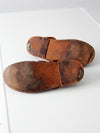 vintage 70s huaraches leather sandals