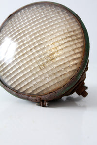 vintage industrial tractor light