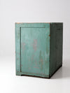 antique primitive painted cabinet