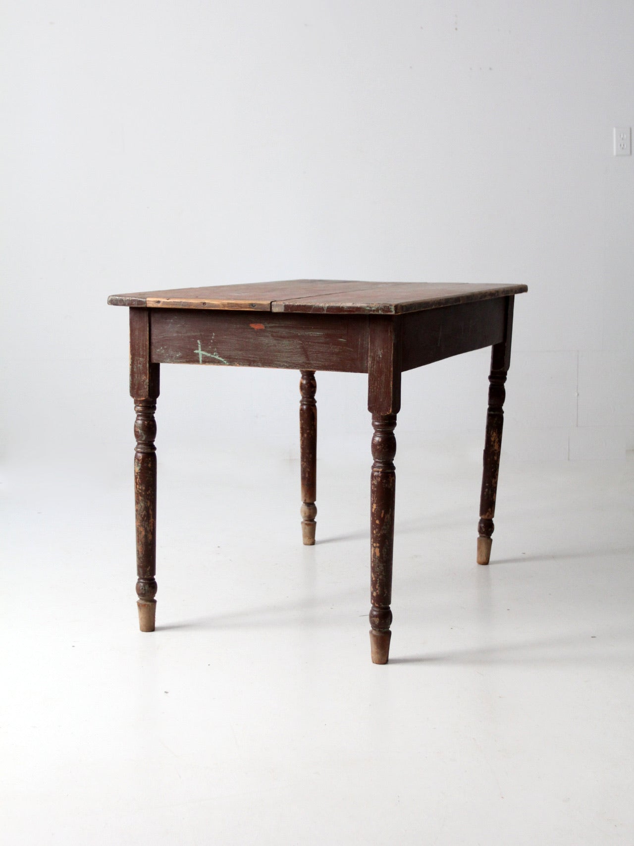 antique primitive kitchen table