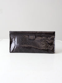 vintage black clutch