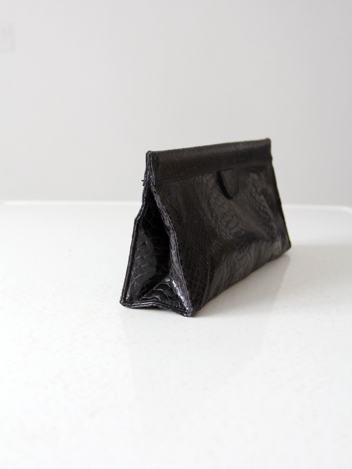 vintage black clutch