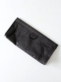vintage black clutch