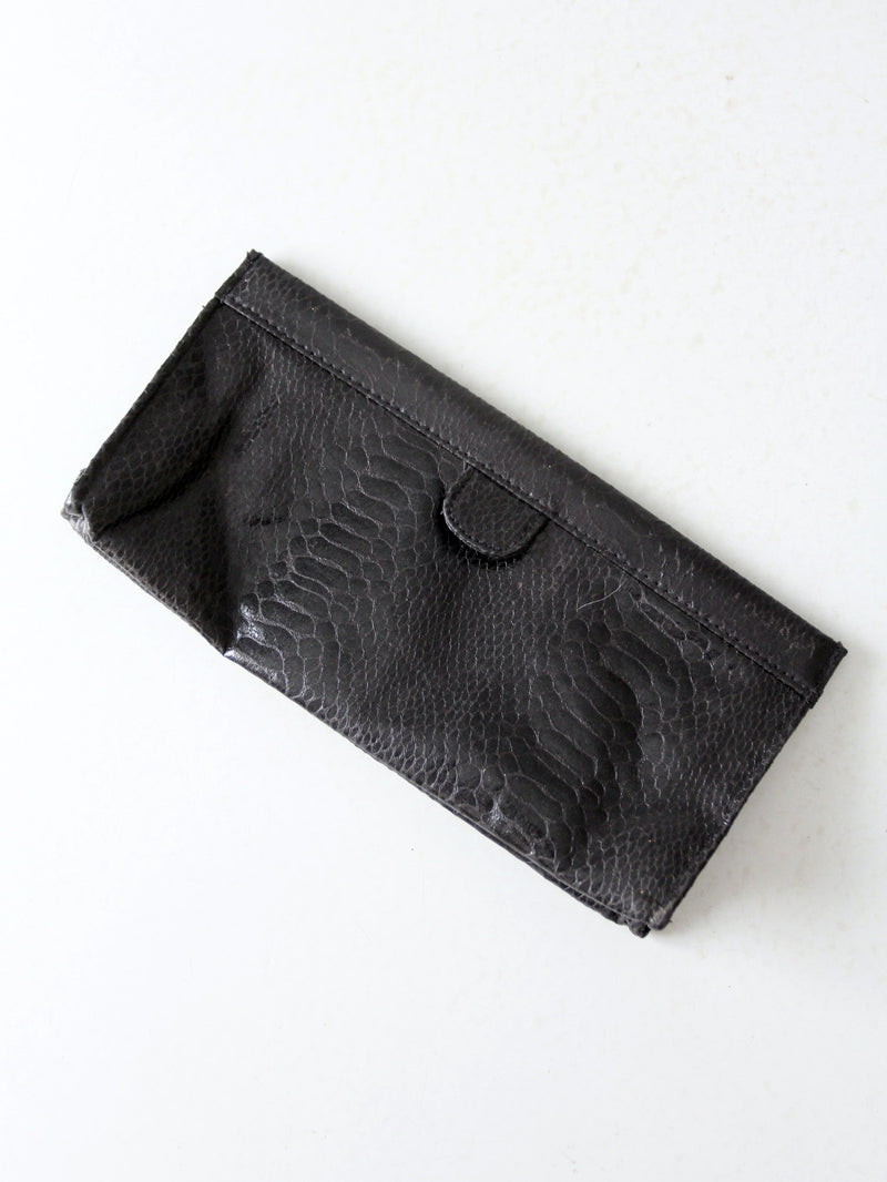 vintage black clutch