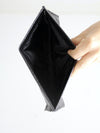 vintage black clutch