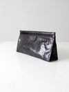 vintage black clutch