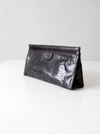 vintage black clutch