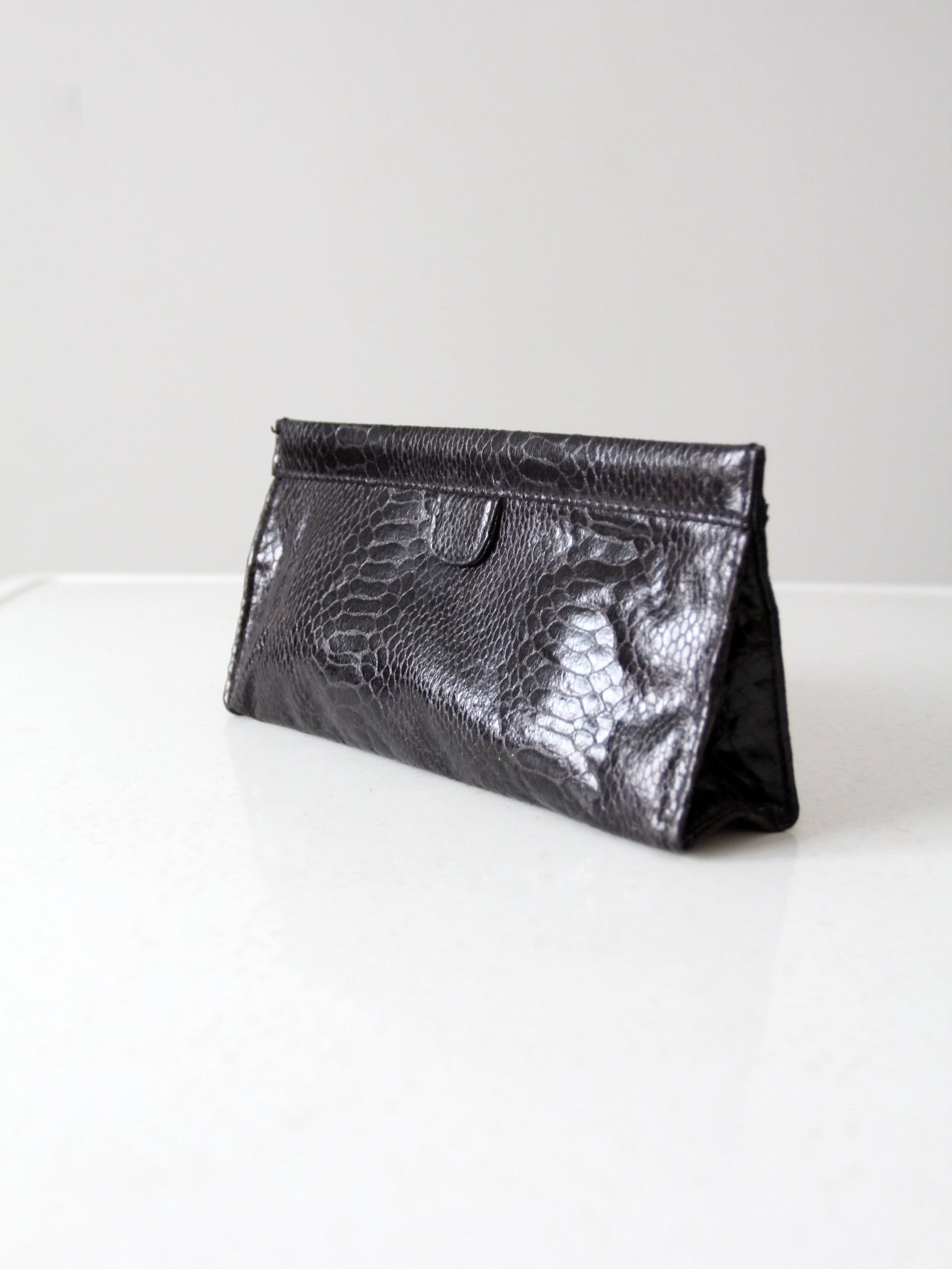 vintage black clutch