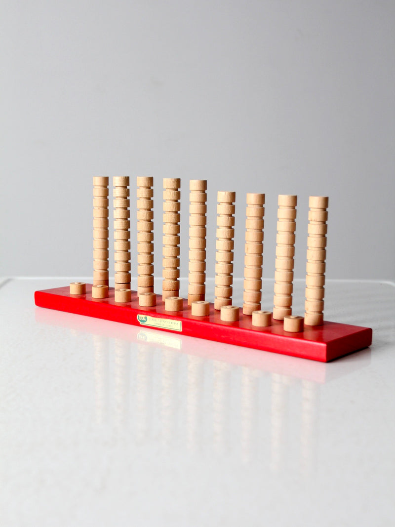 vintage Ideal School Supply Co learning game