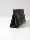 vintage black clutch