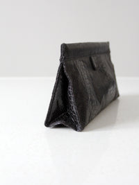 vintage black clutch