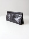 vintage black clutch