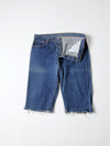 vintage Levis 501 bermuda cut offs, W 37