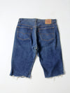 vintage Levis 501 bermuda cut offs, W 37