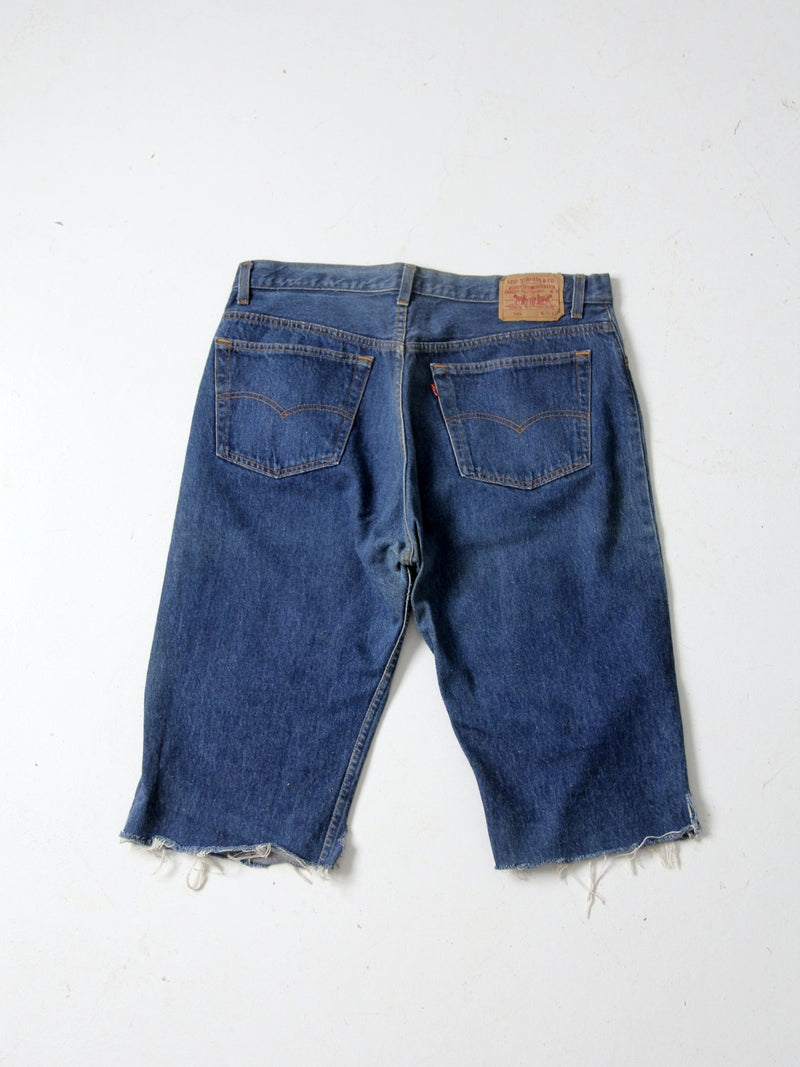 vintage Levis 501 bermuda cut offs, W 37