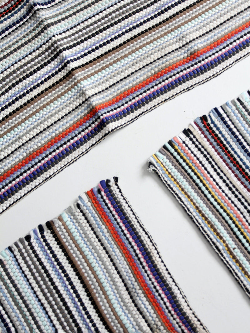 Designer Rag Set vintage rag rugs set of 3 – 86 Vintage