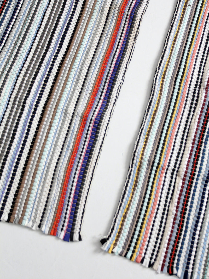 Designer Rag Set vintage rag rugs set of 3 – 86 Vintage