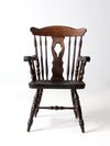 mid-century Nichols & Stone Windsor arm chair