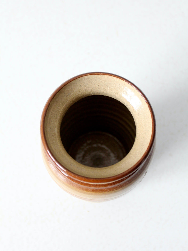 vintage studio pottery vase