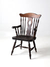 mid-century Nichols & Stone Windsor arm chair