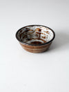 vintage studio pottery bowl