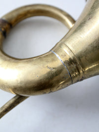 vintage brass bulb horn